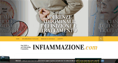 Desktop Screenshot of infiammazione.com